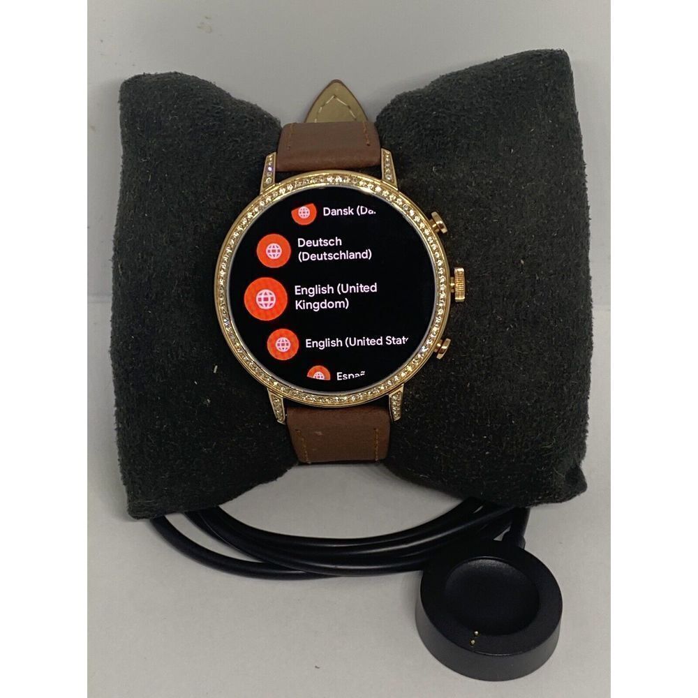 Fossil Gen 4 Authentic Digital Dial Smart Watch Custom Band FTW6030 AB448